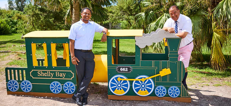 Minister Adams hails Shelly Bay Park upgrades