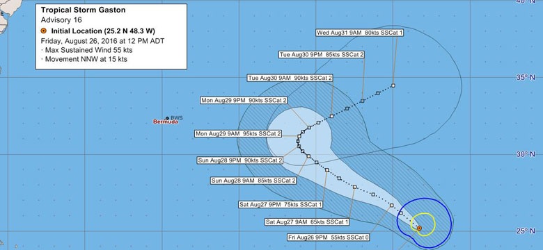 Tropical Storm Gaston image